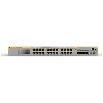 Počítač Allied Telesis AT X540L-28XTM - Přepínač - L3 - řízený - 24 x 10/100/1000/2.5G/5G/10GBase-T + 4 x 1 Gigabit / 10 Gigabit SFP+ - desktop, Lze montovat do rozvaděče