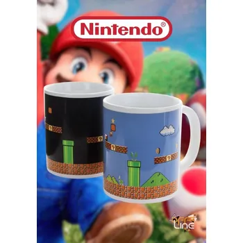 Super Mario Bros - Keramický Hrnek [měnící]