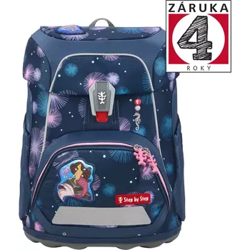 Školní aktovka Step by Step FIT, Mermaid Delia - 5 dílný set, AGR certifikát