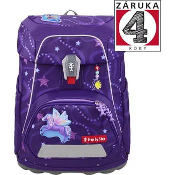 Školní batoh Školní aktovka Step by Step FIT, Pegasus Emily - 5 dílný set, AGR certifikát