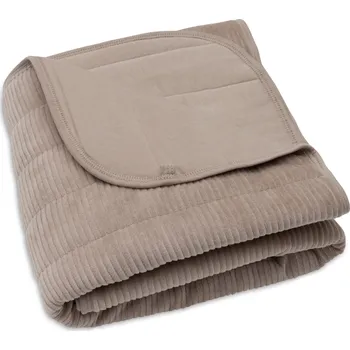 Dětská deka Jollein Deka 75 x 100 cm Velvet Rib Milky Coffee