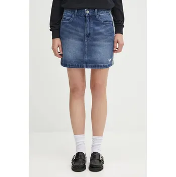 Dámská sukně Džínová sukně adidas Originals Denim Mini Skt, 32, modrá, 55X
