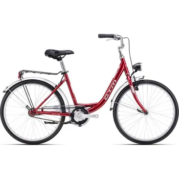 Dětské kolo CTM SANDRA 24" - červená 16 (410) 2026