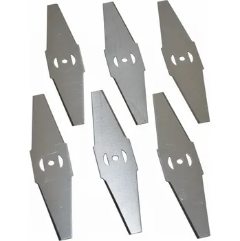 Sada příslušenství na aku kotoučový křovinořez, sekačka - 6 kovových nožů