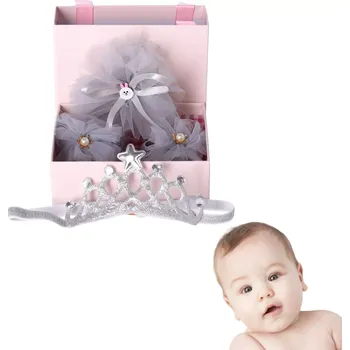 Kosmetická sada Dárková sada 3 v 1 pro novorozence – světle šedá