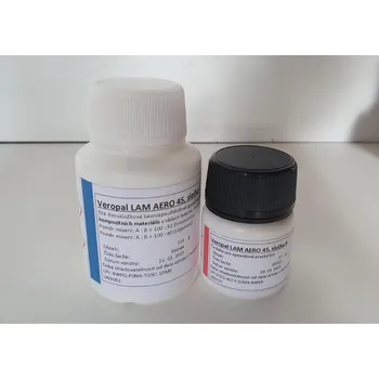 Průmyslové lepidlo Synpo Veropal LAM AERO 45 – rychlý laminační epoxid Velikost balení: 150g