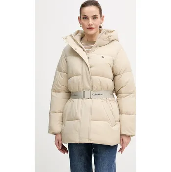 Pánská větrovka Bunda Calvin Klein Jeans LV047D507G béžová 12X, vel. XL