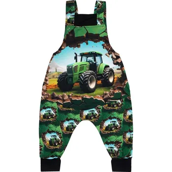 Rostoucí lacláčky - Traktory zelené Velikost: 116