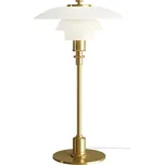 Stolní lampa PH 2/1, Brass metallised – Louis Poulsen
