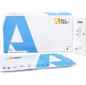 Diagnostický test AllTest Hepatitida A – rychlý kazetový test - 25ks