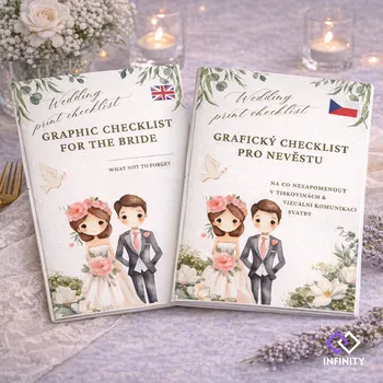 Kniha Wedding print checklist - ebook CZE/ENG: česky