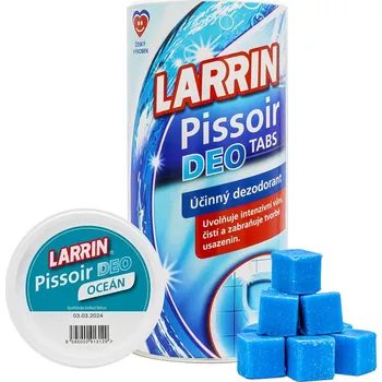 WC čistič Larrin Pissoir Deo tablety do pisoáru 900 g
