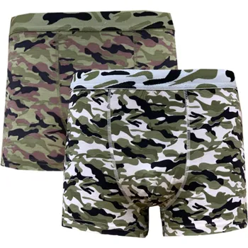 Boxerky PeSaiL Boxerky maskáčové ( 2 ks v balení ) Barva: Mix barva, Velikost: M