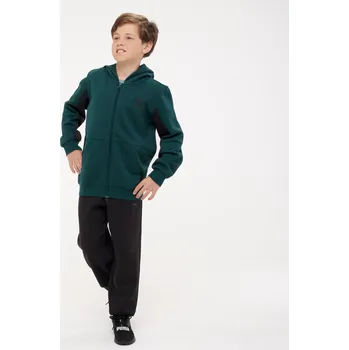 Sportovní oblečení PUMA Dětská sportovní souprava 13 LET ZELENÁ|ČERNÁ