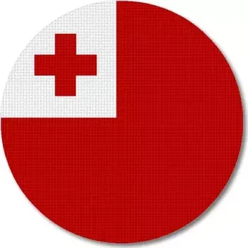 Vlajka Pelisport Vlajka Tongo kulatá ø 45 mm