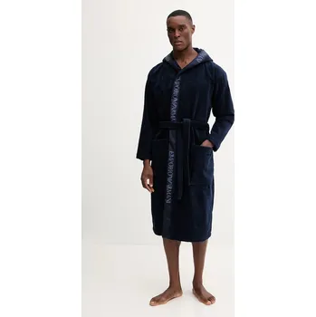 Dámský župan Bavlněný župan Emporio Armani Underwear EM002255.AF14986 námořnická modř 59X, vel. XL