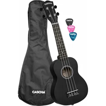 Ukulele Cascha HH 3960 Black Sopránové ukulele (Jako nové)