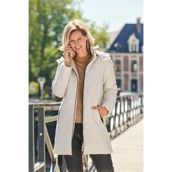 Dámská parka 3Pagen Bunda Zimní sen béžová S