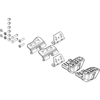 Příslušenství ke střešnímu nosiči Thule Lower Supports Complete L+R TH1500054520