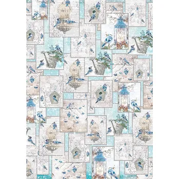 Umělecký papír Rýžový papír A4 pro tvoření - CBRP054