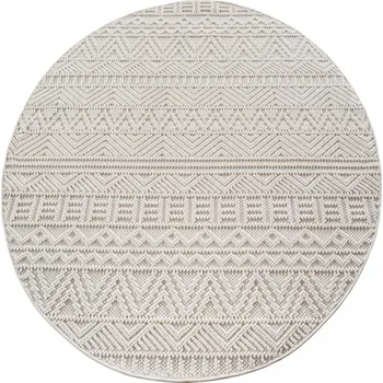 Kusový koberec Helix 2202 cream kruh