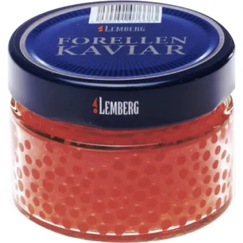 konzervovaná ryba Lemberg Pstruhový kaviár, 100g