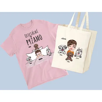 Gadget Sada - Psí máma - Až 3 psi 4 Růžová / XL