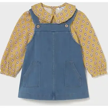 Dívčí šaty Dívčí šaty Mayoral 2926.4J.Baby.9BYA modrá 55X, vel. 104