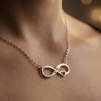 Náhrdelník Náhrdelník z chirurgické oceli Forever Hearts