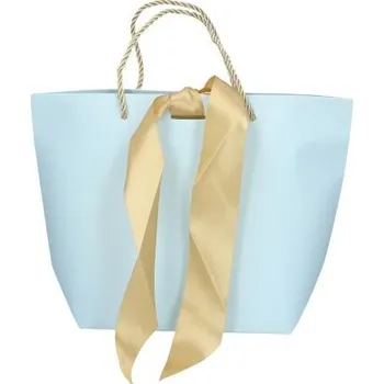 Dárková taška Wiky Dárková taška L 42x12x27cm Barvy: světle modrá