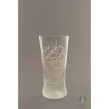 Pískovaný panák - 85 let (balónky)