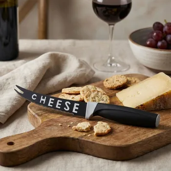 Kuchyňský nůž KONIGHOFFER CORVOS 12,5 cm zahnutý nůž na sýr z nerezové oceli