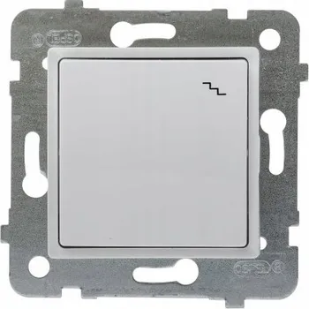 vypínač Polmark ROSA schodišťový spínač bílý