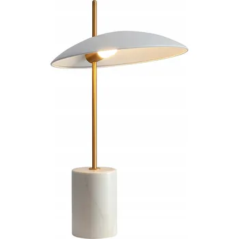 Lampička Stolní lampa Italux VILAI bílá, žlutá 4 W