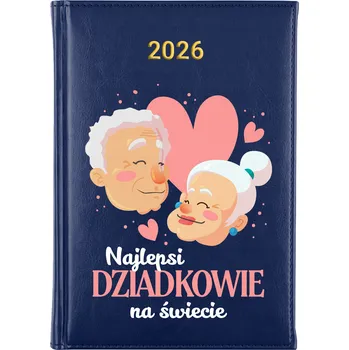 Kalendář Knižkový kalendář 2026 A5 FunnyCase modrý