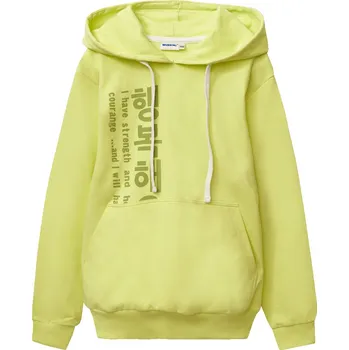 Chlapecká mikina Winkiki Kids Wear Chlapecká mikina s kapucí Strength - žlutá Velikost: 146