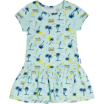 Dívčí šaty Winkiki Kids Wear Dívčí šaty Travel - mátová Velikost: 98
