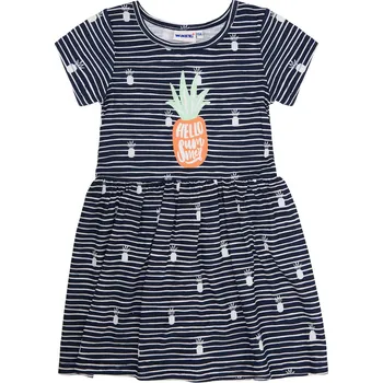 Dívčí šaty Winkiki Kids Wear Dívčí šaty Hallo Summer - navy Velikost: 104