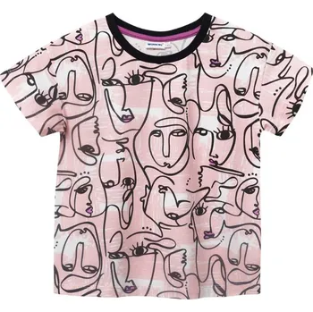 Winkiki Kids Wear Dívčí tričko Art - světle-růžová Velikost: 146