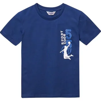 Winkiki Kids Wear Chlapecké tričko s krátkým rukávem Sport Code - navy Velikost: 146