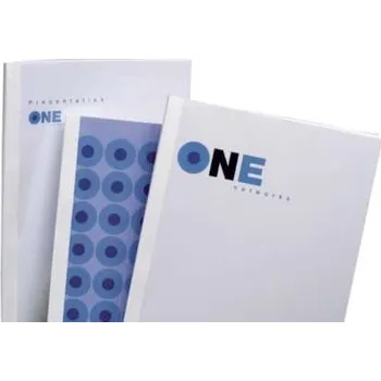 Laminátor Desky pro termovazbu GBC - 1,5 mm, imitace plátno, bílé, 100 ks