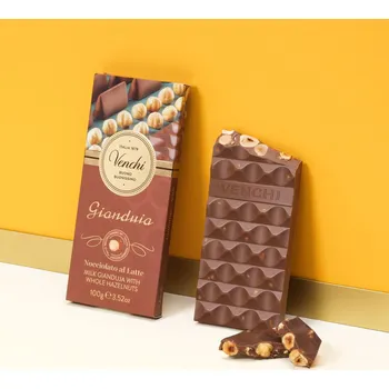 Čokoláda Venchi mléčná krémová čokoláda s lískovými oříšky 100g