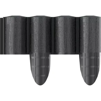 Zahradní obrubník Zahradní palisáda 4 ECO antracit