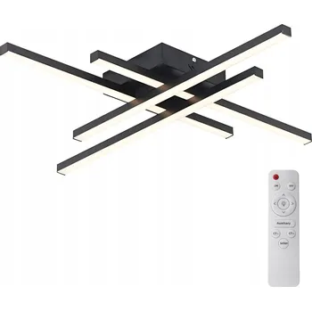 Lampa wisząca AjieQaQ moderní 4-bodové světlo s integrovaným LED zdrojem