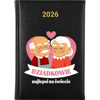 Kalendář Knižní kalendář 2026 A5 FunnyCase černý