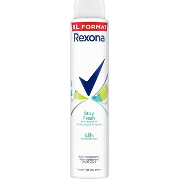 Dámský deodorant Rexona Stay Fresh antiperspirant 200 Ml - modrý mák a jablko