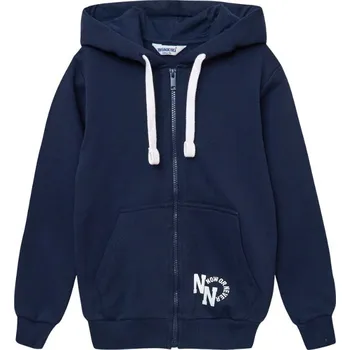 Dívčí mikina Winkiki Kids Wear Unisex mikina na zip s kapucí LA - Navy Velikost: 140