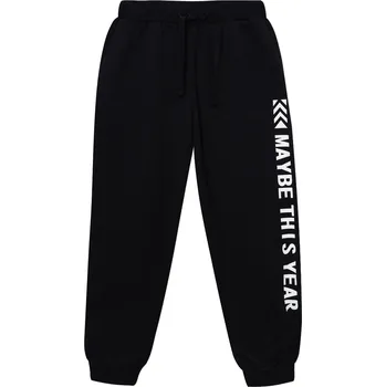 Winkiki Kids Wear Chlapecké tepláky Maybe - černá Velikost: 164