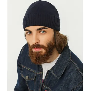 Čepice Marhatter Pánská pletená čepice - 2903 - tmavě modrá
