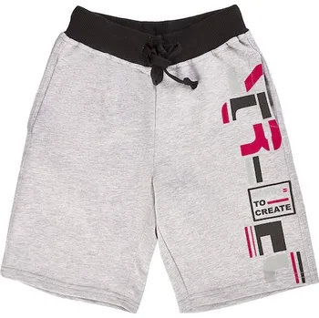 Chlapecké kraťasy Winkiki Kids Wear Chlapecké kraťasy MyVibe - šedý melanž Velikost: 146